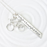 Life is a Beautiful Ride | Bicycle Necklace