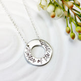 Mother of the Bride | Fixed Washer Necklace