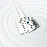 birthstone dog tag