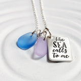 Sea Glass Necklace | The Sea Calls To Me