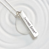 Sea Glass Tag Necklace | Summer Lovin'