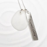 Sea Glass Tag Necklace | Summer Lovin'