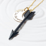 Shoot For The Moon | Arrow Necklace