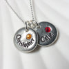 Pebble Name Neckace | Birthstone Mother's Necklace