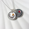 Pebble Name Neckace | Birthstone Mother's Necklace