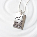 New York State Of Mind | State Necklace