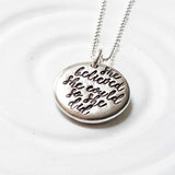 She Believed She Could So She Did | Inspirational Necklace