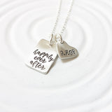 Happily Ever After | Wedding Date Necklace