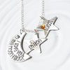 I Love You To The Moon & Back | Moon & Stars Necklace