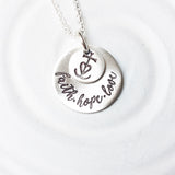 Faith, Hope, Love | Camargue Cross Necklace