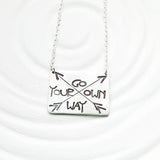 Go Your Own Way | Arrow Necklace