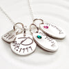 Family Necklace | Birthstone Mother's Necklace