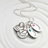 Family Necklace | Birthstone Mother's Necklace