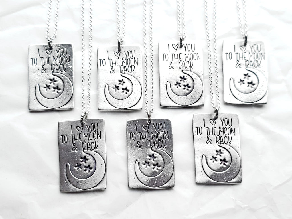 I Love You To The Moon & Back Necklace