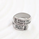 Stand Tall Wear A Crown | Pineapple Ring