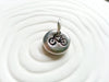 Bicycle Charm- Personalized, Hand Stamped Bike Charm