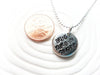 Life is a Journey | Compass Necklace | Inspirational Message
