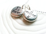 Life is a Journey | Compass Necklace | Inspirational Message