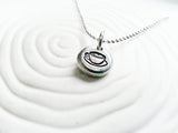 Latte Necklace | Coffee Cup Necklace | Pebble Necklace