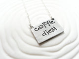 Carpe Diem Necklace | Bar Necklace | Seize the Day