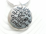 Life Begins at the End of Your Comfort Zone | Pebble Keychain