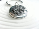 Life Begins at the End of Your Comfort Zone | Pebble Keychain