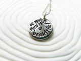 Personalized Necklace | Inspirational Message Necklace | Be Your Own Kind of Beautiful