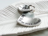 Let Love Be Your Guide | Compass Necklace | Inspirational Necklace