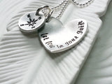 Let Love Be Your Guide | Compass Necklace | Inspirational Necklace
