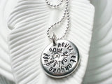 Never Let Anyone Dull Your Sparkle | Inspirational Necklace