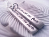 Live the Life You Love | Love the Life You Live | Customizable Tag Necklace