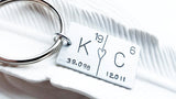 Periodic Table Couples Keychain | Pick Any Two Elements