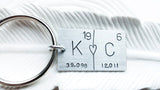 Periodic Table Couples Keychain | Pick Any Two Elements