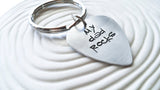 My Dad Rocks | Guitar Pick Keychain