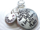 She Turned Her Can'ts Into Cans and Her Dreams Into Plans | Swivel Clip Keychain