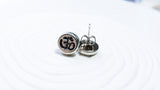 Ohm Stud Earrings | Pebble Earrings