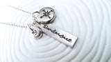 Wanderlust | Compass and Anchor Necklace