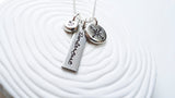 Wanderlust | Compass and Anchor Necklace