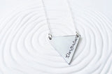 Triangle Necklace | Bar Necklace | Bunting