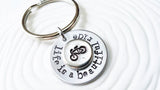 Life is a Beautiful Ride | Bicycle Keychain