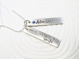 You Are My Reason To Smile | Tag Necklace