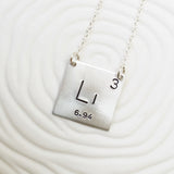 Periodic Table Element Necklace | Choose Your Element