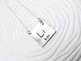 Periodic Table Element Necklace | Choose Your Element