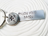 Follow Your Heart | Motivational Keychain