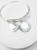 I Love You To The Moon & Back | Birthstone Bracelet