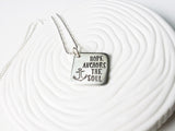 Hope Anchors the Soul Necklace | Inspirational Necklace