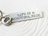 Life is a Beautiful Ride | Motorcycle Keychain