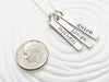 Itty Bitty Name Tag Necklace | Mother's Necklace