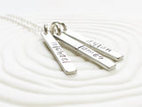 Itty Bitty Name Tag Necklace | Mother's Necklace