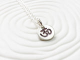 Itty Bitty Ohm Necklace | Yoga Charm Necklace